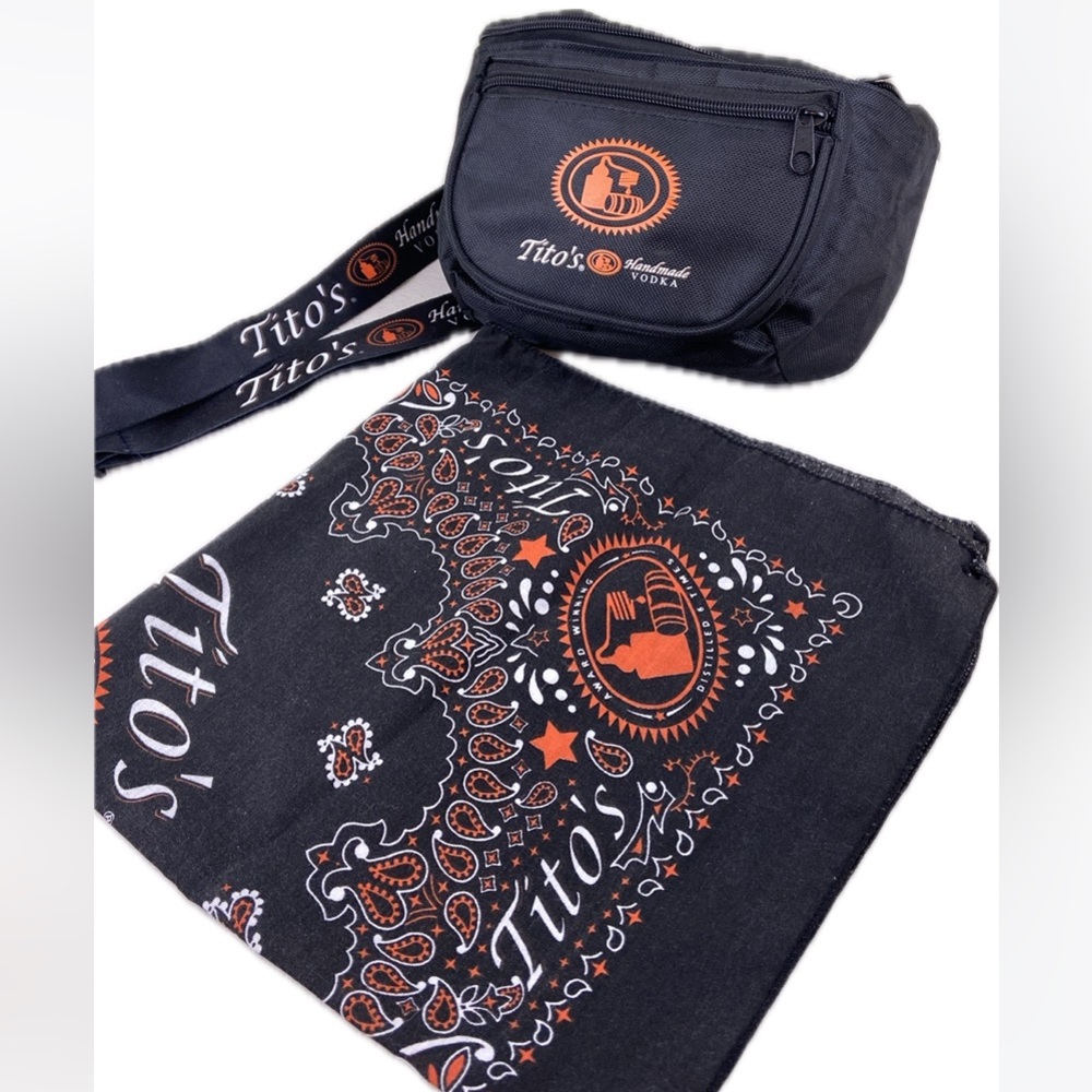 Cool Tito’s Fanny Pack and Matching Bandanna